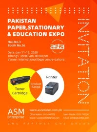 Pakistan Agent Will Participate Pakistan Paper,Stationary&Education Expo