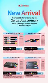 New Arrival-Compatible Toner Cartridge For Xerox/Utax/Lexmark