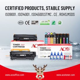 How is the page yield of compatible toner cartridges tested and verified?