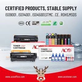 How is the page yield of compatible toner cartridges tested and verified?